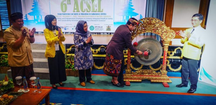 6 th ACSEL (Asian Conference on Safety and Education in Laboratory), Bali, Indonesia.